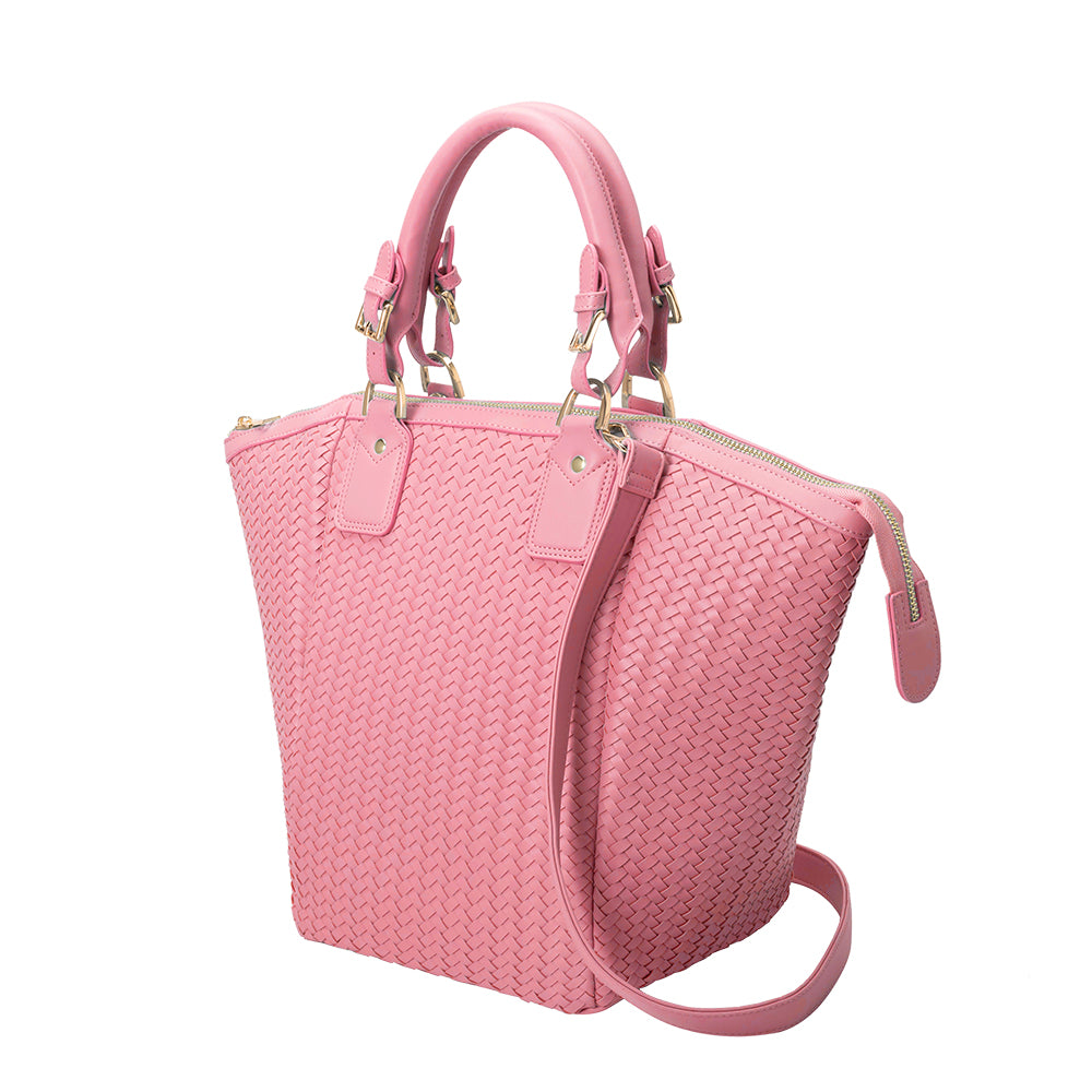 Large pink sales tote