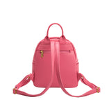 Melie Bianco Recycled Vegan Leather Louise Small Backpack in Pink