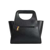 Dena Black Recycled Vegan Top Handle Bag - FINAL SALE