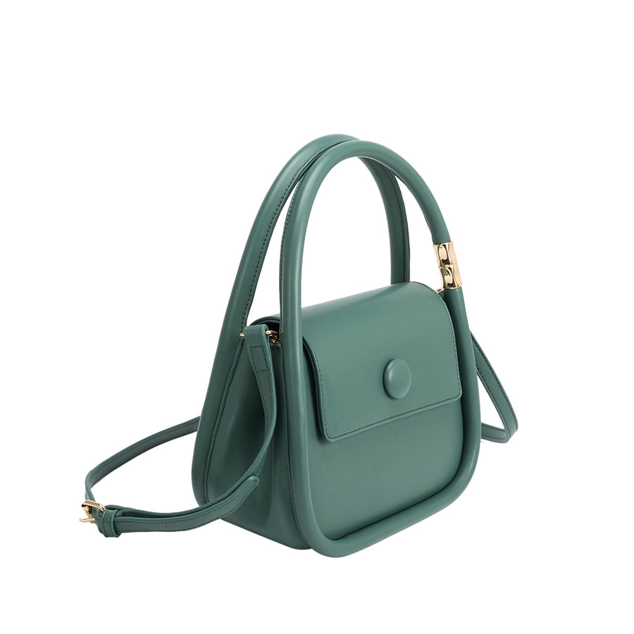 Jasmine Teal Recycled Vegan Crossbody Bag