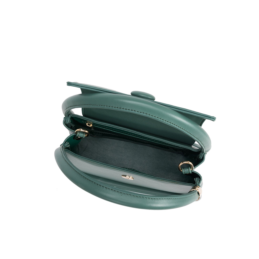 Jasmine Teal Recycled Vegan Crossbody Bag