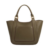 Michelle Olive Recycled Vegan Tote Bag - FINAL SALE