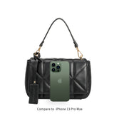 Taylor Black Recycled Vegan Crossbody Bag - FINAL SALE