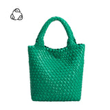 Eloise Green Recycled Vegan Tote Bag - FINAL SALE