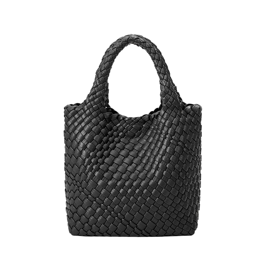 Eloise Black Recycled Vegan Tote Bag