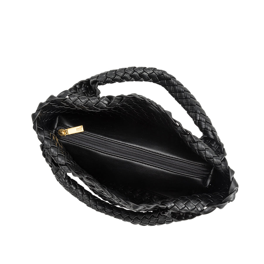 Eloise Black Recycled Vegan Tote Bag