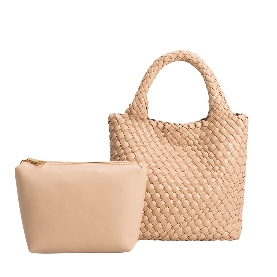 Eloise Nude Recycled Vegan Tote Bag