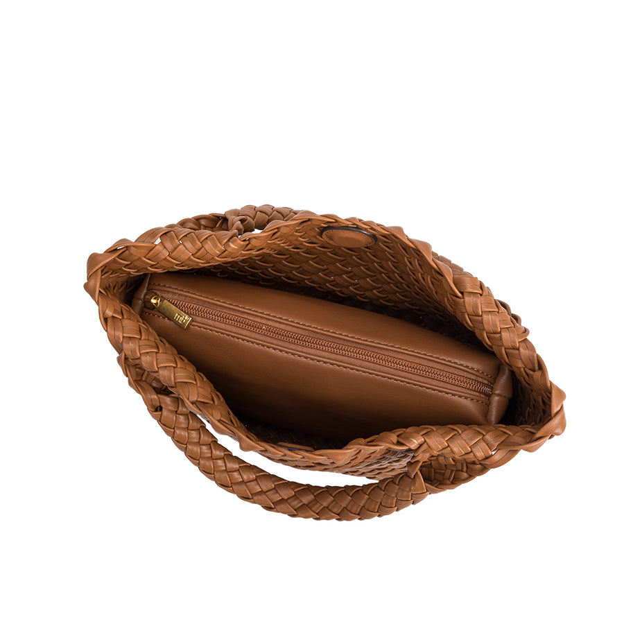 Eloise Saddle Recycled Vegan Tote Bag
