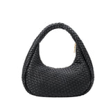 Lorelai Black Recycled Vegan Shoulder Bag - FINAL SALE