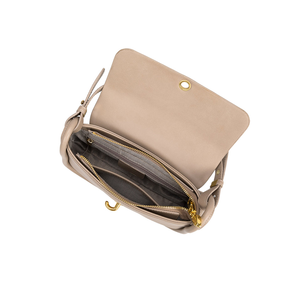 Ally Mushroom Recycled Vegan Crossbody Bag