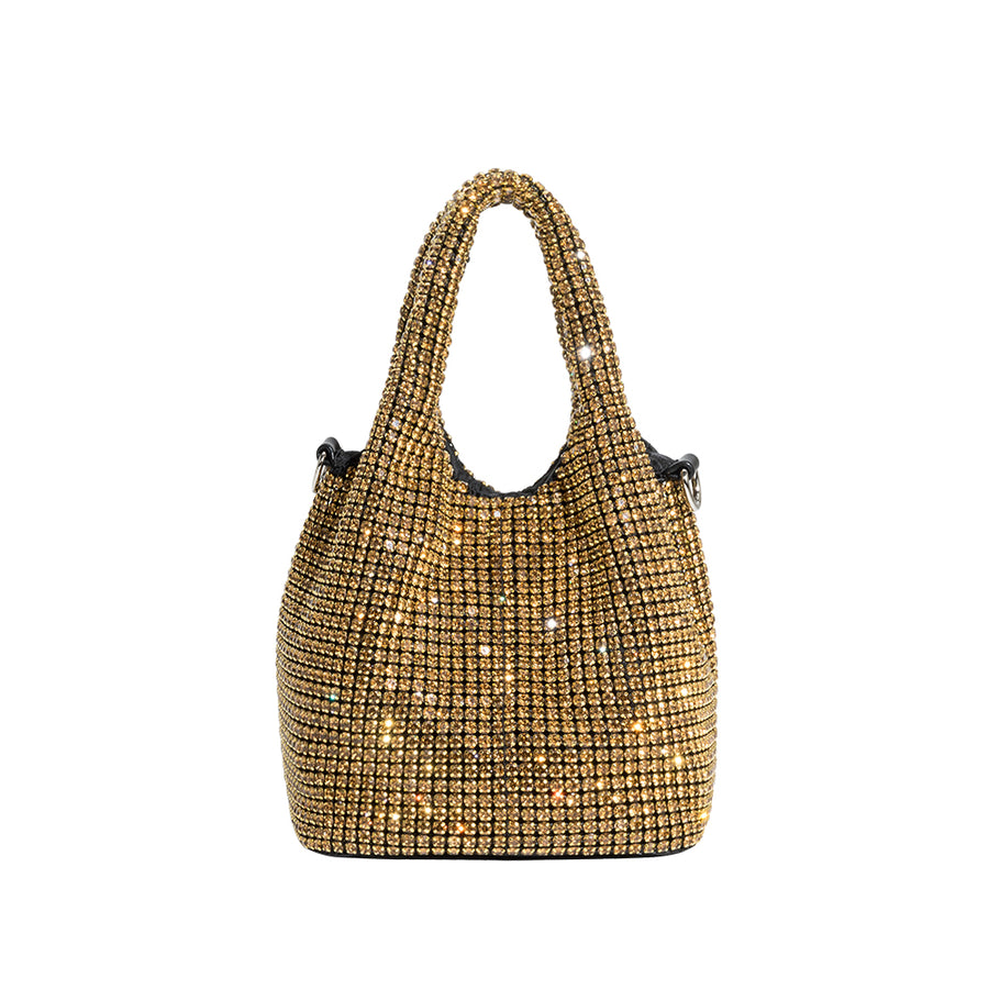 Thea Antique Gold Crossbody Bag