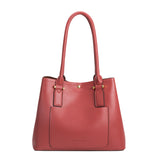 Melie Bianco Luxury Vegan Leather Isabella Shoulder Bag in Rose