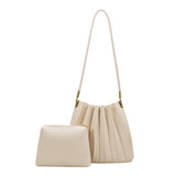 Carrie Ivory Medium Shoulder Bag