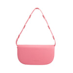 Melie Bianco Recycled Vegan Leather Inez Small Shoulder Bag in Pink