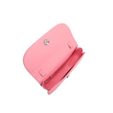 Melie Bianco Recycled Vegan Leather Inez Small Shoulder Bag in Pink