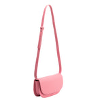 Melie Bianco Recycled Vegan Leather Inez Small Shoulder Bag in Pink