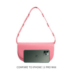 Melie Bianco Recycled Vegan Leather Inez Small Shoulder Bag in Pink
