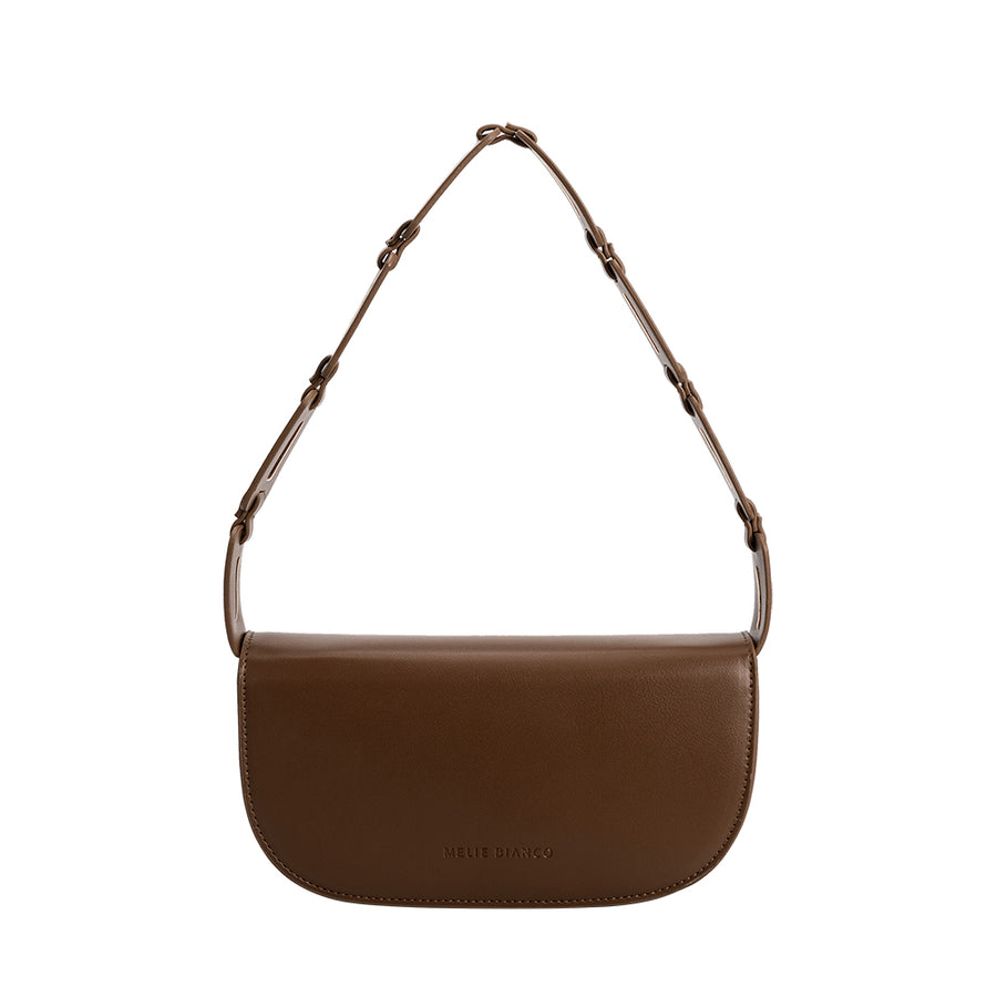 Inez Chocolate Recycled Vegan Shoulder Bag