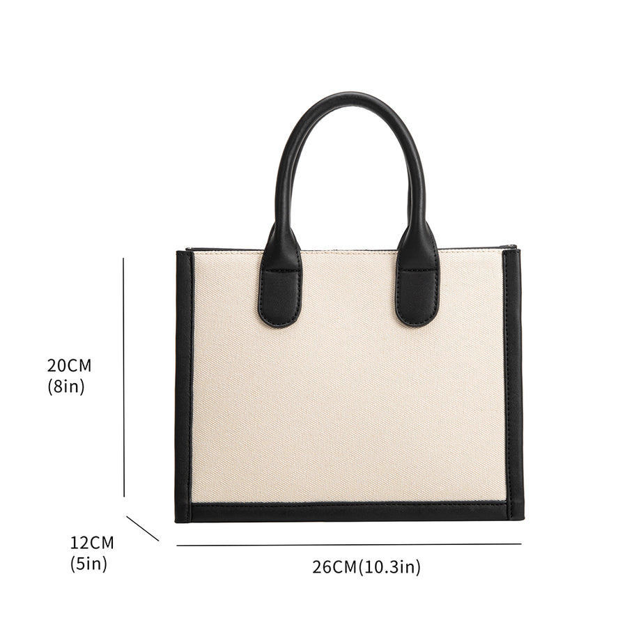 Lucille Green Recycled Vegan Tote Bag