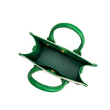 Lucille Green Recycled Vegan Tote Bag - FINAL SALE
