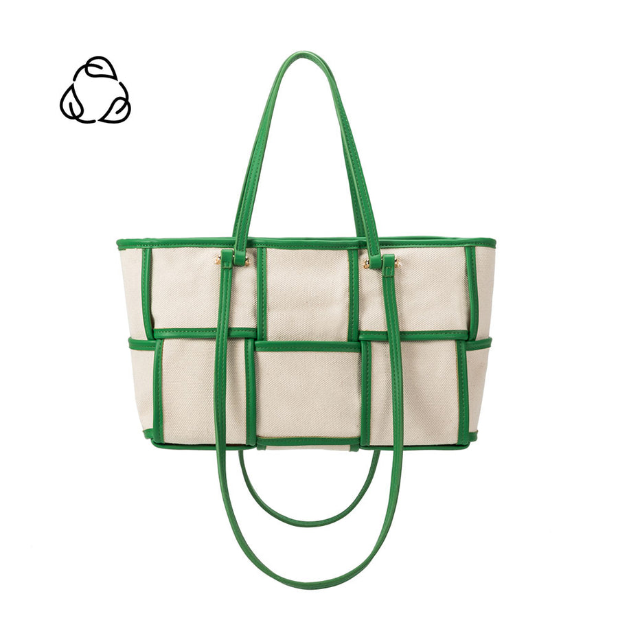 Delany Green Recycled Vegan Tote Bag