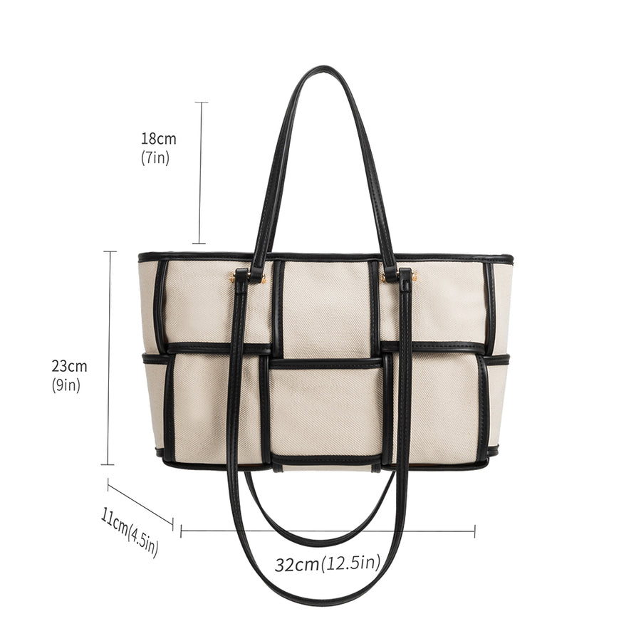 Delany Green Recycled Vegan Tote Bag