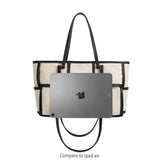 Delany Black Recycled Vegan Tote Bag