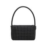 Shelly Black Recycled Vegan Shoulder Bag