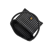 Shelly Black Recycled Vegan Shoulder Bag