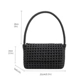 Shelly Black Recycled Vegan Shoulder Bag