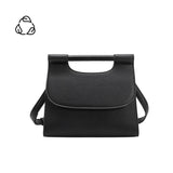 Nancy Black Recycled Vegan Crossbody Bag